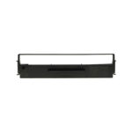 Cinta de tinta negra Epson para impresoras SIDM, modelo C13S015633, conocida por su rendimiento duradero.