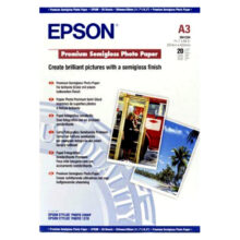 Epson Premium Semigloss Photo Paper DIN A3 con 251 g/m² y 20 hojas SKU C13S041334