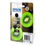 Epson 202XL Claria Premium Ink Cartridge, Black, high capacity, SKU C13T02G14020.