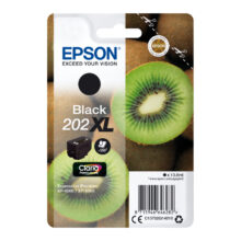 Epson 202XL Claria Premium Ink Cartridge, Black, high capacity, SKU C13T02G14020.