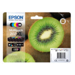 Epson Kiwi Multipack de 5 colores Claria Premium Ink 202XL, SKU: C13T02G74010