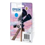 Imagen del cartucho de tinta cyan Epson modelo 502 con alta capacidad, SKU C13T02V24020