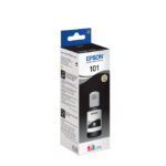 Cartucho de tinta negra original Epson EcoTank 101, alta capacidad para impresoras Epson, SKU C13T03V14A