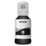 Cartucho de tinta negra original Epson EcoTank 101, alta capacidad para impresoras Epson, SKU C13T03V14A