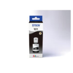 Cartucho de tinta negra original Epson EcoTank 101, alta capacidad para impresoras Epson, SKU C13T03V14A