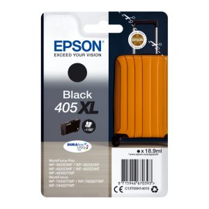 Cartucho de tinta negra Epson 405XL DURABrite Ultra Ink de alta capacidad, SKU C13T05H14020