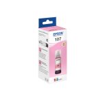 Cartucho de tinta original Epson 107 en color magenta claro, SKU C13T09B640, una pieza de alto rendimiento y calidad perfecta para impresoras Epson.