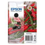 Vista del cartucho de tinta Epson 503XL negro, original, alto rendimiento, SKU C13T09R14020