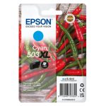 Epson cartucho de tinta 503XL alto rendimiento XL color cian original, una pieza, SKU C13T09R24020