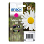 Cartucho de tinta magenta Epson Daisy 18, alta calidad, SKU C13T18034022