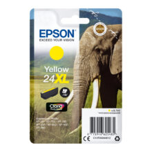Cartucho de tinta amarilla Epson 24XL de alta capacidad con SKU C13T24344022