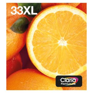 Epson Oranges Multipack 5-colours 33XL Claria Premium Ink EasyMail, ideal para impresoras de alta calidad. SKU: C13T33574510