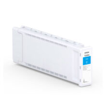 Imagen del cartucho de tinta Epson UltraChrome XD3 en color cian, SKU C13T50M200. Ideal para impresiones de alta calidad.