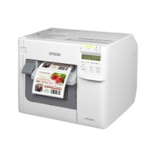 Epson TM-C3500 impresora de etiquetas de inyección de tinta a color con resolución de 720 x 360 DPI y velocidad de 103 mm por segundo, SKU: C31CD54012CD