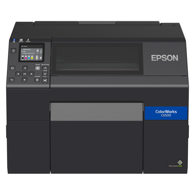Epson ColorWorks Impresora de Etiquetas con Cortador Automático Epson ColorWorks CW-C6500Ae (mk) impresora de etiquetas a color con cortador automático, SKU C31CH77102MK