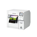 Epson CW-C4000e (mk), impresora de etiquetas color con resolución de 1200x1200 dpi. SKU: C31CK03102MK