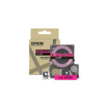 Epson LK-4PBF cinta de impresión en colores negro y rosa, SKU C53S672100