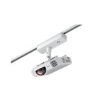 Vista frontal del proyector Epson EB-L210SF, modelo de corto alcance con 4000 lúmenes ANSI, tecnología 3LCD y capacidad 3D, SKU V11HA75080