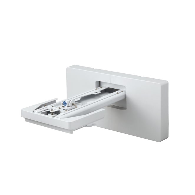 Epson Wall Mount - ELPMB62 - EB-1480Fi / EB-8xx 2 Epson Wall Mount ELPMB62 instalado en la pared con proyector