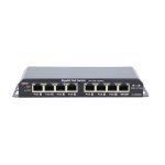 Extralink PoE Switch KRATOS de 7 puertos Gigabit PoE con 1 puerto Uplink RJ45, fuente de alimentación de 24V 2.5A, 60W. SKU: EX.1025