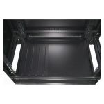 Armario rackmount de pie Extralink con capacidad de 32U, dimensiones 600x1000 en color negro. SKU EX.11380