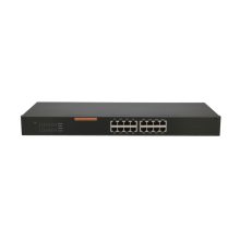 Extralink Switch HEXON con 16 puertos 10/100 Mb/s, SKU EX.12233, montaje desktop para redes