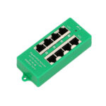 Extralink inyector PoE Gigabit activo con 4 puertos, compatible con 802.3at/af, SKU EX.12554