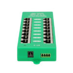 Inyector PoE de Extralink con 8 puertos gigabit, compatible con 802.3at/af, SKU EX.12561