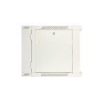 Armario rack Extralink de 12U, dimensiones 600x600 mm, color gris, montaje en la pared tipo swing. SKU: EX.12912