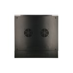 Extralink Armario rackmount 6U, medidas 600x600mm, color negro, tipo swing con montaje en la pared. SKU: EX.12929.