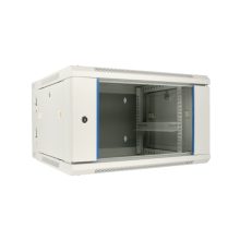 Extralink armario rackmount 6U 600x600, color gris, SKU EX.12936, ideal para montaje en pared y tipo swing.