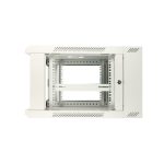 Extralink armario rackmount 6U 600x600, color gris, SKU EX.12936, ideal para montaje en pared y tipo swing.