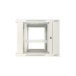 Extralink Armario rackmount modelo 9U 600x600 AZH en color gris, tipo swing y montaje en la pared, SKU: EX.12950