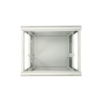 Extralink Armario Rackmount 9U, dimensiones 600x600, color gris, montaje en la pared, puerta de metal, SKU EX.13025