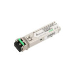 Imagen del módulo SFP CWDM Extralink de 1.25Gbps, 1530nm, single mode, 40km, con conector LC y DOM. SKU EX.13605