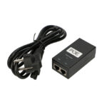 Extralink POE-24-24W-G fuente de alimentación, 24V, 1A, 24W, Gigabit, con cable AC incluido. SKU EX.14183