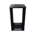Armario rackmount 22U de pie marca Extralink, color negro, dimensiones 600x800 mm. SKU EX.14398