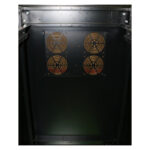 Extralink Armario Rackmount 37U, dimensiones 600x600 mm, color negro, SKU EX.14428. Ideal para almacenamiento seguro de equipos de red.