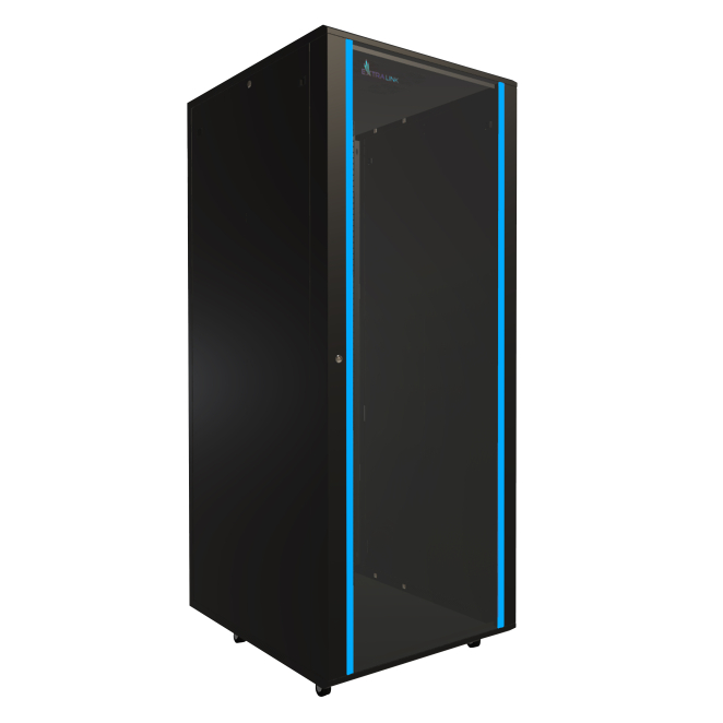 Extralink Armario rackmount 42U 800x1000 Negro de pie 5 Extralink Armario rack 42U Negro con amplio espacio para equipos