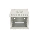 Imagen del Extralink Armario Rackmount 4U 10 pulgadas Gris para montaje en la pared. SKU: EX.14466