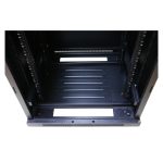 Extralink Armario rackmount tamaño 27U de 600x600 mm en color negro de pie, SKU EX.14749