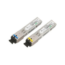 Extralink SFP WDM Módulo 1.25Gbps, 1310/1550nm, single mode, 3km alcance, SC con DOM, SKU EX.15074, compatible con HP/Aruba