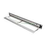 Patchpanel Extralink de 24 puertos STP modular con referencia SKU 17245, destacando su alta compatibilidad