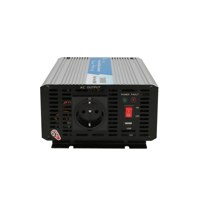 Extralink Convertidor de voltaje de coche OPIP-1000W 12V - 230W, 1000W, sinusoidal pura 5 Extralink Convertidor de voltaje de coche OPIP-1000W instalación