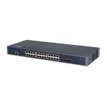 Extralink Interruptor Chiron con 24 puertos RJ45 1000Mb/s y 4 puertos SFP+, SKU EX.19720