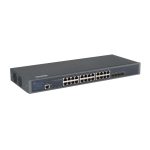 Extralink Interruptor Chiron con 24 puertos RJ45 1000Mb/s y 4 puertos SFP+, SKU EX.19720