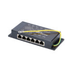 Extralink Gigabit PoE Inyector de 6 Puertos con 1000 Mb/s por puerto, modelo EX.2039