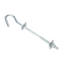 Gancho Extralink para soportes colgantes con medidas de 12/230mm y rosca M12. SKU EX.2336