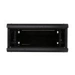 Armario rackmount Extralink de montaje en la pared con dimensiones de 4U 600x600 mm en color negro. SKU EX.2893
