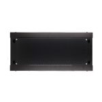 Armario rackmount Extralink de montaje en la pared con dimensiones de 4U 600x600 mm en color negro. SKU EX.2893